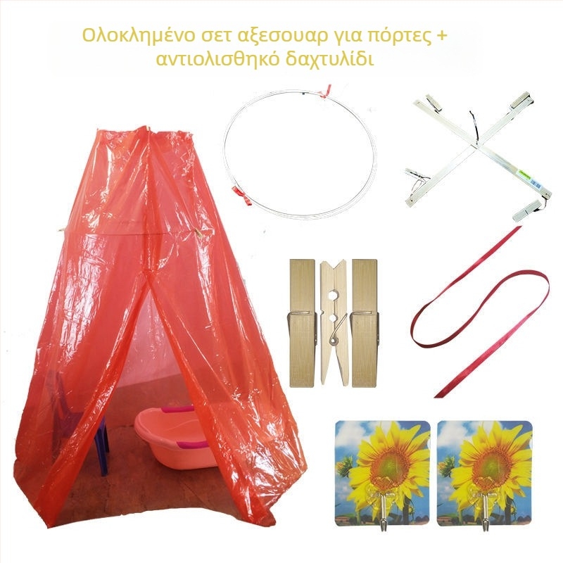 Κυκλικό ή ορθογώνιο κάλυμμα μπάνιου (PEVA; πάχος 8S; για βρέφη και ενήλικες)