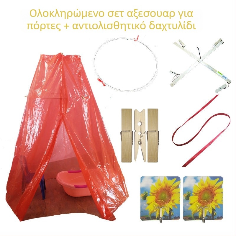 Κυκλικό ή ορθογώνιο κάλυμμα μπάνιου (PEVA; πάχος 8S; για βρέφη και ενήλικες)