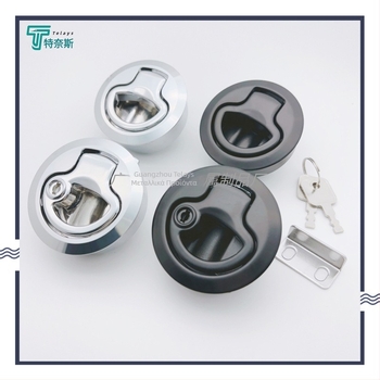 Tress MS739 χειρολαβή τύπου push, κρυφή ενσωματωμένη για RV και ασθενοφόρο, κλείδωμα με μπίλια από ψευδάργυρο