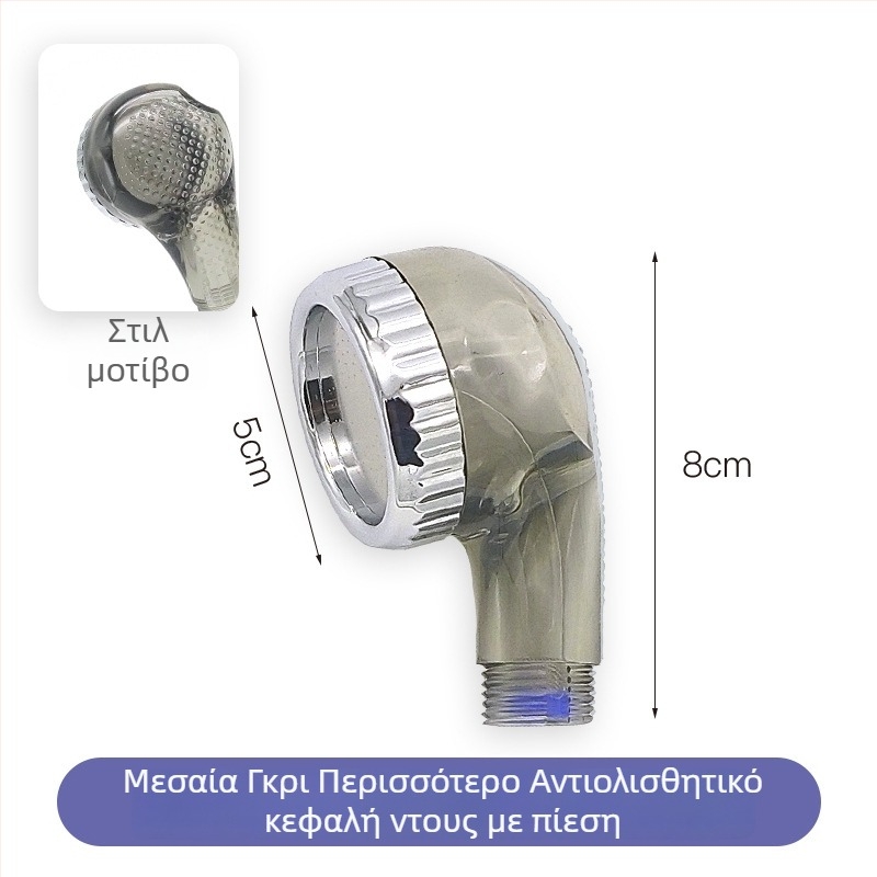 Comey Φορητή κεφαλή ντους για τραπέζι πλυσίματος μαλλιών σε σαλόνι - χειροκίνητη, εξοικονόμηση νερού, ABS, στρογγυλός σχεδιασμός