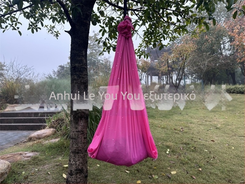 Παιδικός Hammock για εσωτερική και εξωτερική χρήση — πολυεστερική επιφάνεια, μέγιστο φορτία 150 kg, βάρος 0,8 kg, δυνατότητα προσαρμογής, προέλευση Anhui