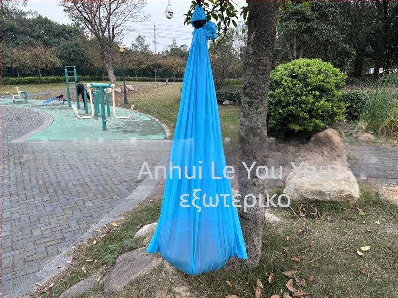 Παιδικός Hammock για εσωτερική και εξωτερική χρήση — πολυεστερική επιφάνεια, μέγιστο φορτία 150 kg, βάρος 0,8 kg, δυνατότητα προσαρμογής, προέλευση Anhui