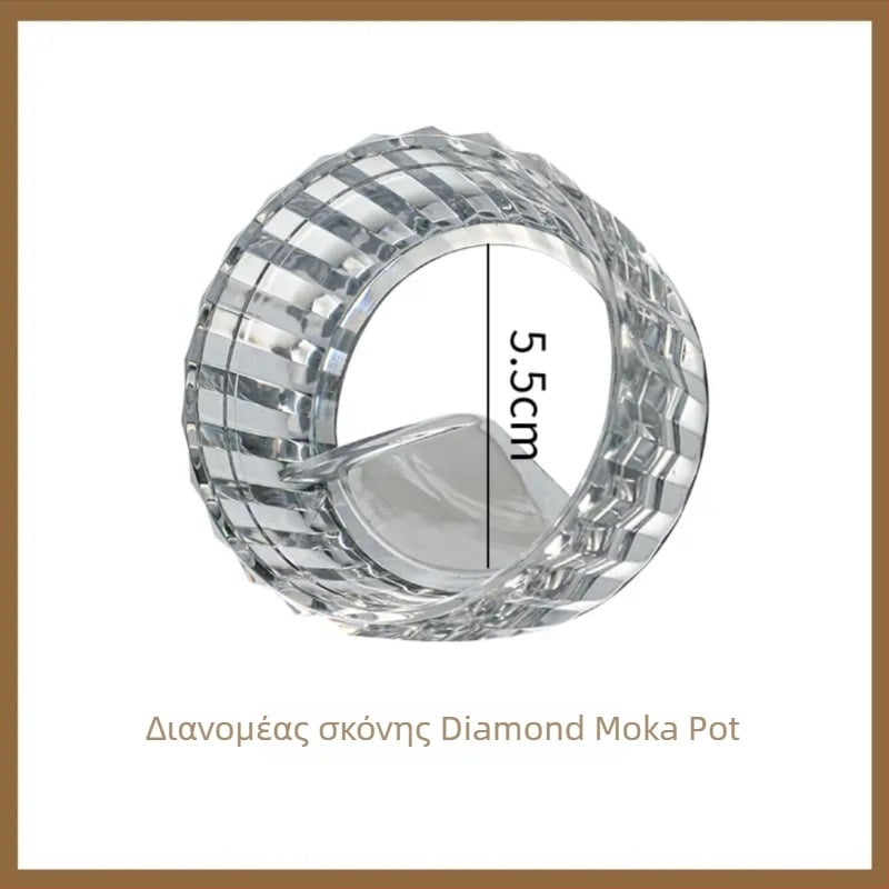 Δοσομετρικός διανομέας σκόνης moka pot – Μάρκα 001, Υλικό: AS, Στυλ: Μοντέρνο απλό