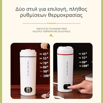 Ηλεκτρική Κούπα Θέρμανσης Νερού, συμπαγής οικιακή χρήση, με θέρμανση βάσης, αυτόματο κλείσιμο, προστασία από ξηρή λειτουργία και υπερθέρμανση, χωρητικότητα έως 1 Λίτρο, ισχύς έως 1000 W
