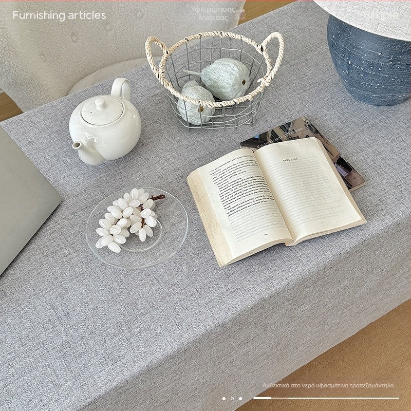 Shang yi Πολυεστερικό τραπεζομάντιλο, ορθογώνιο, Nordic στυλ, αδιάβροχο και διακοσμητικό