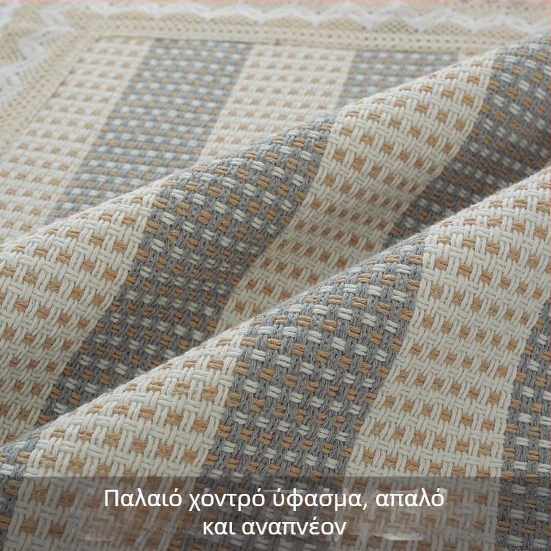 Μαξιλάρι καναπέ από βαμβάκι, σε σχήμα χαρτοπετσέτας, για μονοθέσιους καναπέδες, στυλ προσωπικού τάσης