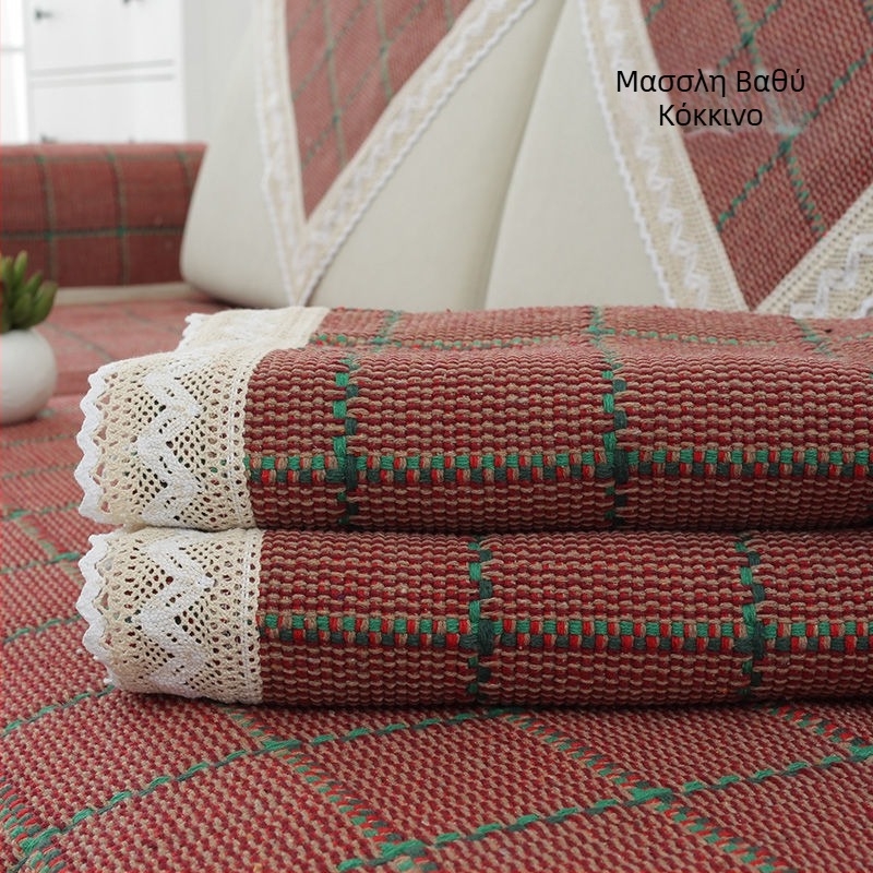 Μαξιλάρι καναπέ από βαμβάκι, σε σχήμα χαρτοπετσέτας, για μονοθέσιους καναπέδες, στυλ προσωπικού τάσης