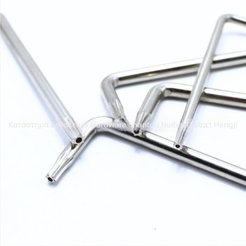 Torx κατσαβίδι με οπή, T6-T30, L-σχήματος διπλής όψεως κατσαβίδι με ενισχυμένο κλειδί