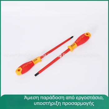 Σετ κατσαβιδιών VDE με μόνωση – Phillips και κατσαβίδι με ευθεία κεφαλή, μαγνητικές άκρες, χάλυβας εργαλείων S2