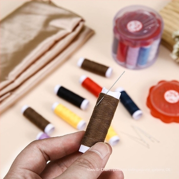 Σετ ραψίματος σε κυκλικό κουτί, πλαστικό, σετ 252 τεμαχίων