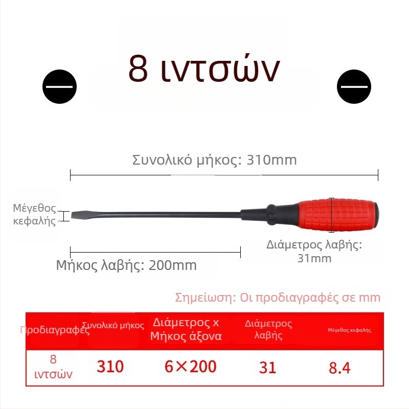 CHKL Κατσαβίδι με μόνωση, κεφαλή Philips από χάλυβα υψηλού άνθρακα