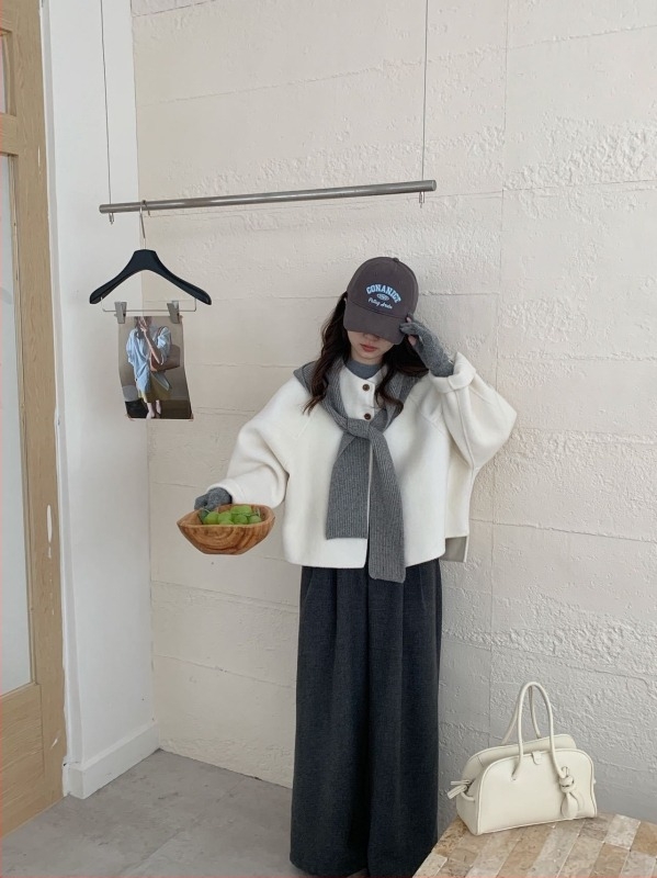 Γυναικείο παλτό από μαλλί, αναδιπλώμενο, με αποσπώμενη κουκούλα, παχύ ύφασμα, μπροστινό άνοιγμα με ένα κουμπί, κομψό για καθημερινή μετακίνηση