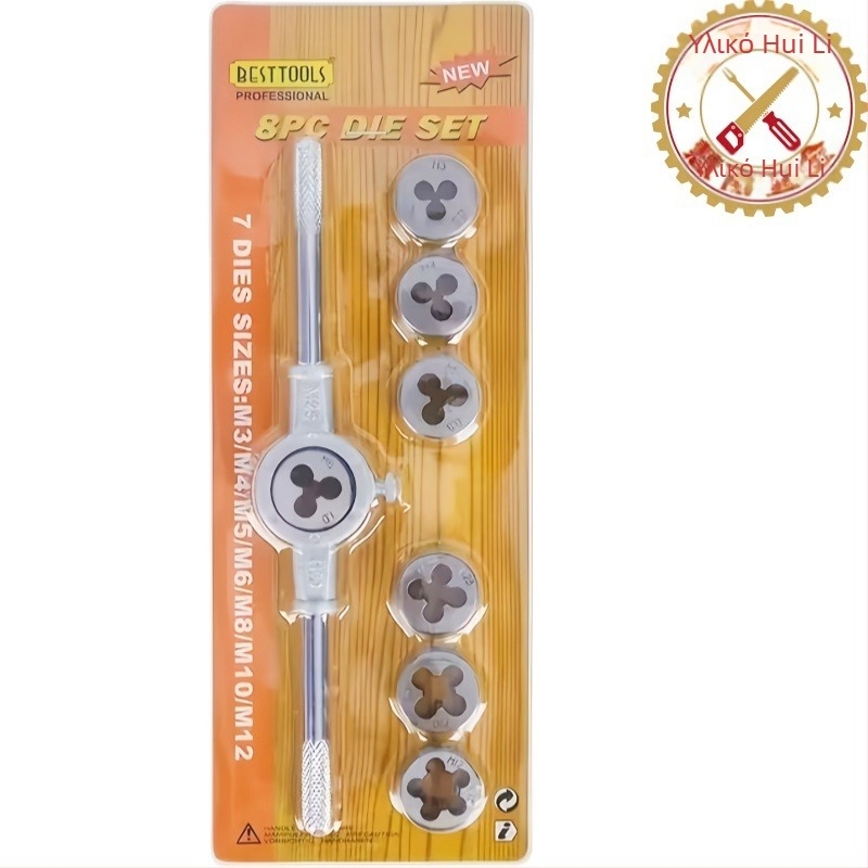 8 τεμάχια σετ νηματισμού από κράμα χάλυβα