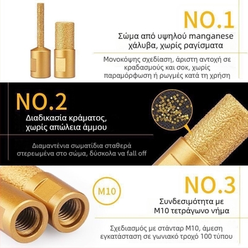 Master ding Διαμαντική κεφαλή λείανσης για εργαλείο εγκοπής – προσαρμόσιμη