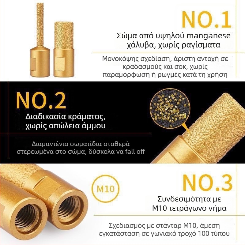 Master ding Διαμαντική κεφαλή λείανσης για εργαλείο εγκοπής – προσαρμόσιμη