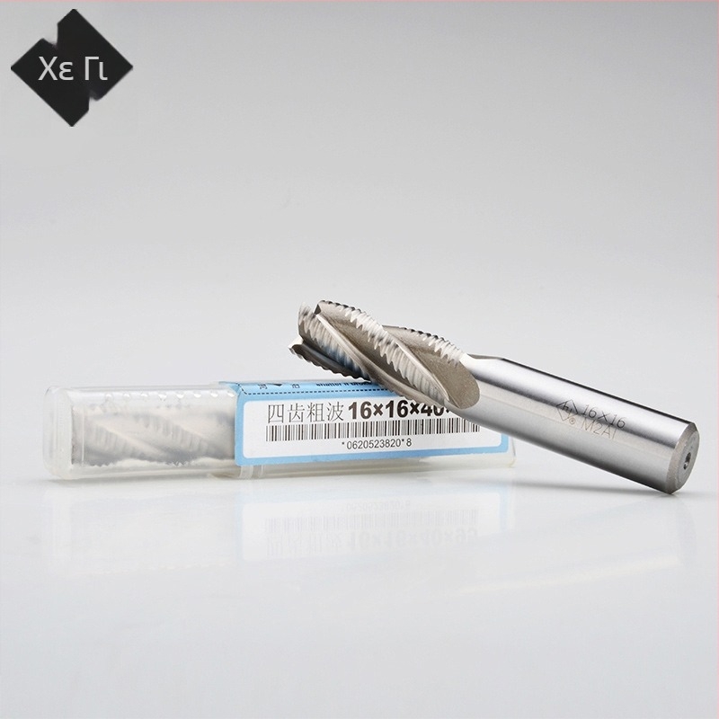 Φρέζα CNC με κυματοειδές άκρο και τετράφυλλη κοπή για άλεση καλαμποκιού