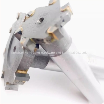 Φρέζα Τ-οδού με ίσιο άξονα, ενσωματωμένο κράμα, εύρος επεξεργασίας 14