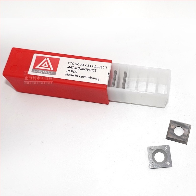 Luxembourg carbide blades – Σπειροειδής κεφαλή κοπής για τελική φρέζα, τετράπλευρο εργαλείο planing