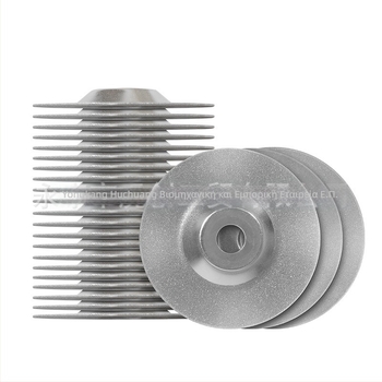 Δίσκος λείανσης διαμαντιού, εμερίου κόκκος 400–1000, μέγιστη ταχύτητα 20000 rpm, κατάλληλος για λείανση και γυάλισμα μετάλλων και νεφρίτη.