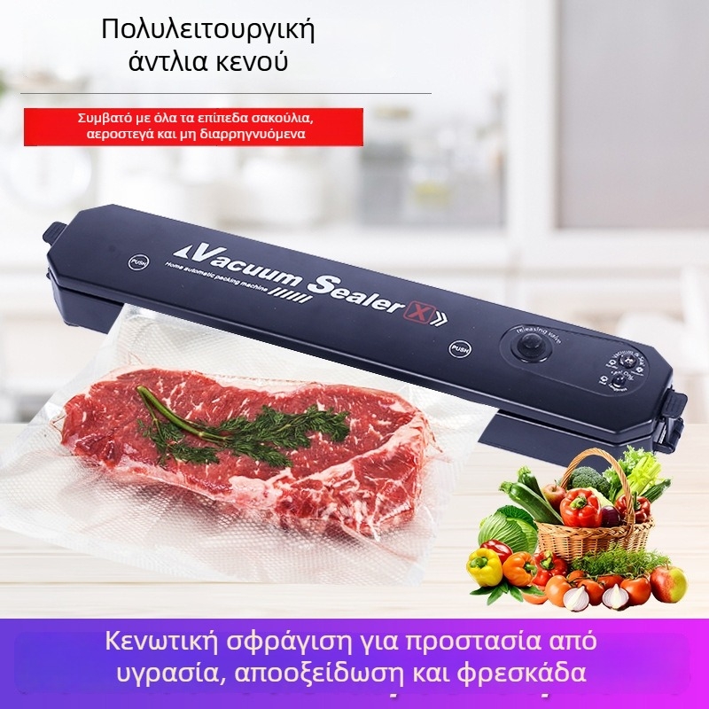 Φορητή συσκευή κενού για οικιακή χρήση, σχέδιο μαξιλαριού, 24W, 110-220V, 500-1000ml, ABS πλαστικό