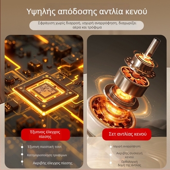 Αυτόματη πολυλειτουργική οικιακή μηχανή κενού συσκευασίας, 220 V, ABS περίβλημα, χωρητικότητα 500-1000 ml, διαστάσεις συσκευασίας 37.5x13.5x6.2 cm, βάρος 780 g