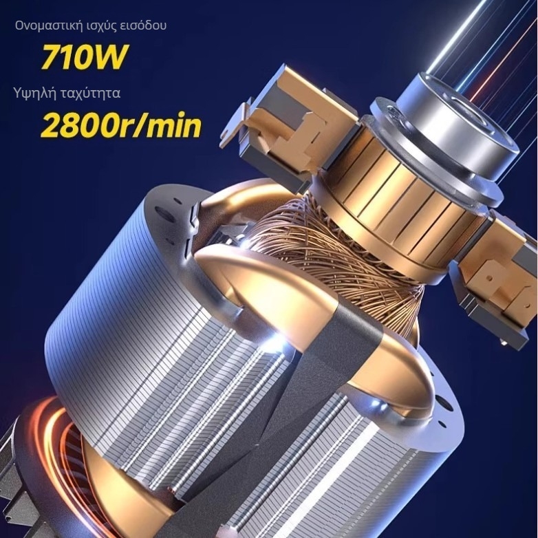 Dongcheng χειροτρυπάνι 220V AC (ρύθμιση ταχύτητας χωρίς βήματα; κίνηση εμπρός/πίσω; μοντέλο J1Z-FF09-10K)