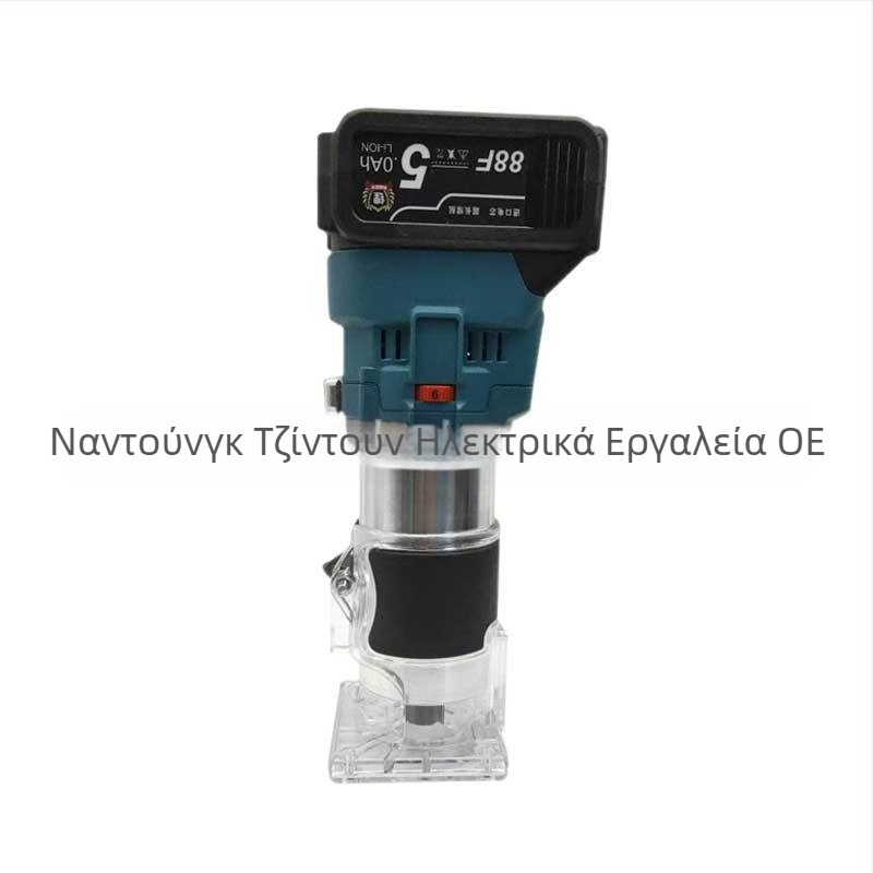 Μηχανή κοπής ακρών για ξύλο, χωρίς καλώδιο με μπαταρία λιθίου, 18V, επαναφορτιζόμενη μπαταρία Li‑ion, εργαλείο τελειώματος ακμών, συμβατή με AC μονόφασο και DC ≤50V