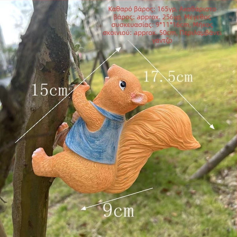 Κουνέλι από ρητίνη για εξωτερικούς τοίχους – κρεμαστή διακοσμητική γλυπτική κήπου