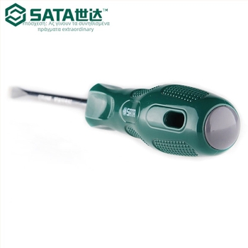 Κατσαβίδι με επίπεδη κεφαλή, σειρά Α, μοντέλο 62202-222, λαβή από πλαστικό, κράμα χρωμίου-βανάδιου, ισχυρός μαγνήτης