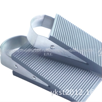 MC-1 Stopper Πόρτας TPR, Χωρίς Τρύπα, Τοίχος-Μόντα CT-01, Αμμοβολημένη Επιφάνεια