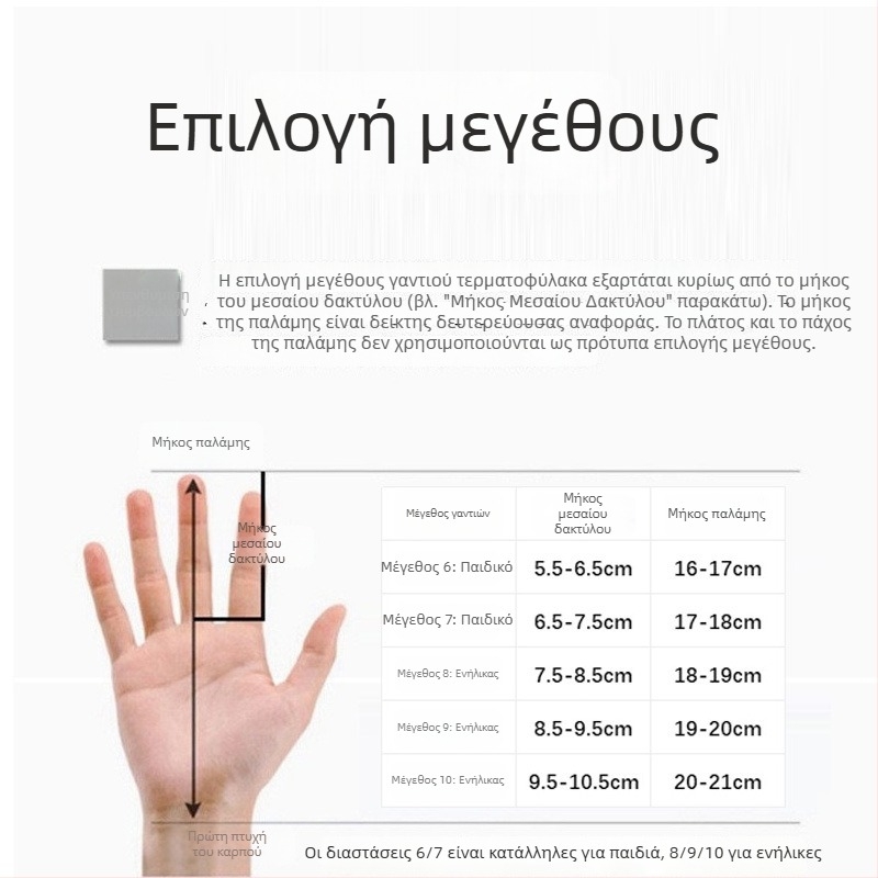 Γάντια τερματοφύλακα ποδοσφαίρου - Unisex, με παλάμη από καουτσούκ, παχιά αντιολισθητική επιφάνεια, για προπονήσεις και αγώνες (ενήλικες & νέοι)