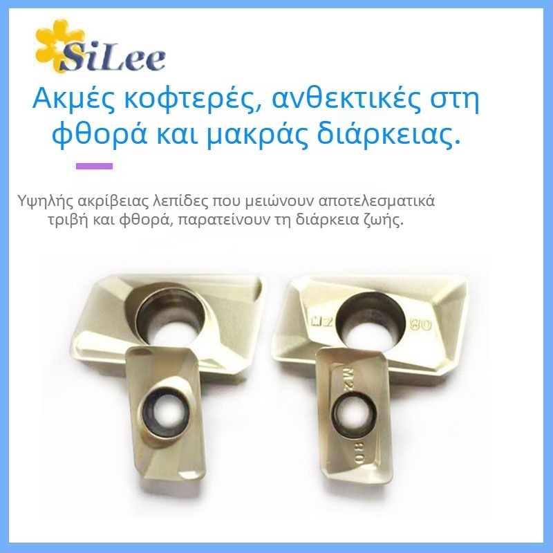 SiLee APMT1135 Carbide Coated Milling Insert Grade 1604 for Rough Milling