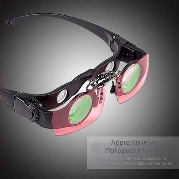 DUOMOU 8x Ψαρευτικά Κιάλια (Μοντέλο 08) – 13,5 mm έξοδος κόρης, 190° πεδίο θέασης