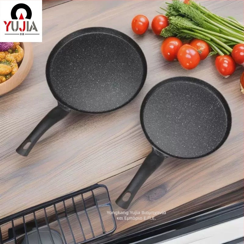 Τηγάνι για τηγάνισμα και σοτάρισμα με αντικολλητική επίστρωση – Αλουμινίου κράμα, Γενικής χρήσης, στρογγυλός πάτος