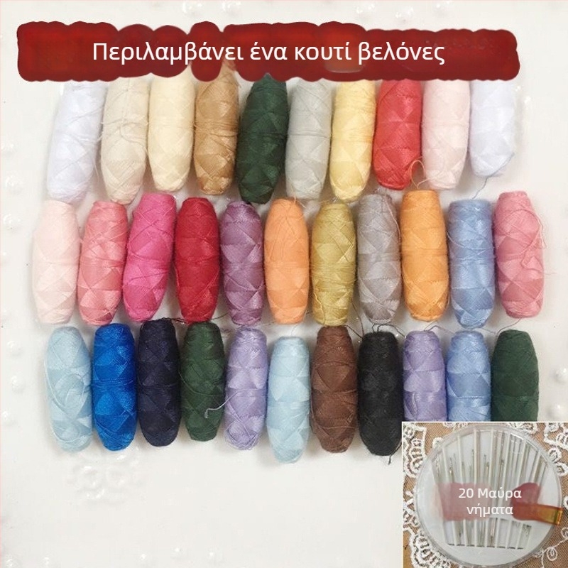 Νήματα ραφής για χειροποίητο ράψιμο – μίνι, οικιακή χρήση, μικρός κύλινδρος, 200 τεμάχια