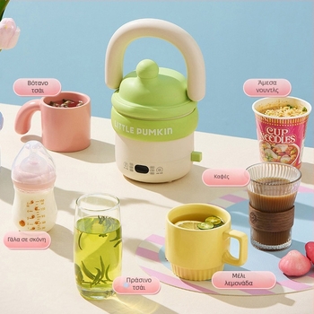 Πολυλειτουργική ηλεκτρική κατσαρόλα-βραστήρας για ταξίδια, χωρητικότητα έως 2 L, εσωτερικός θάλαμος από ανοξείδωτο ατσάλι, έλεγχος με κουμπί, μονωμένη, για οικία, φοιτητικό δωμάτιο και ταξίδια