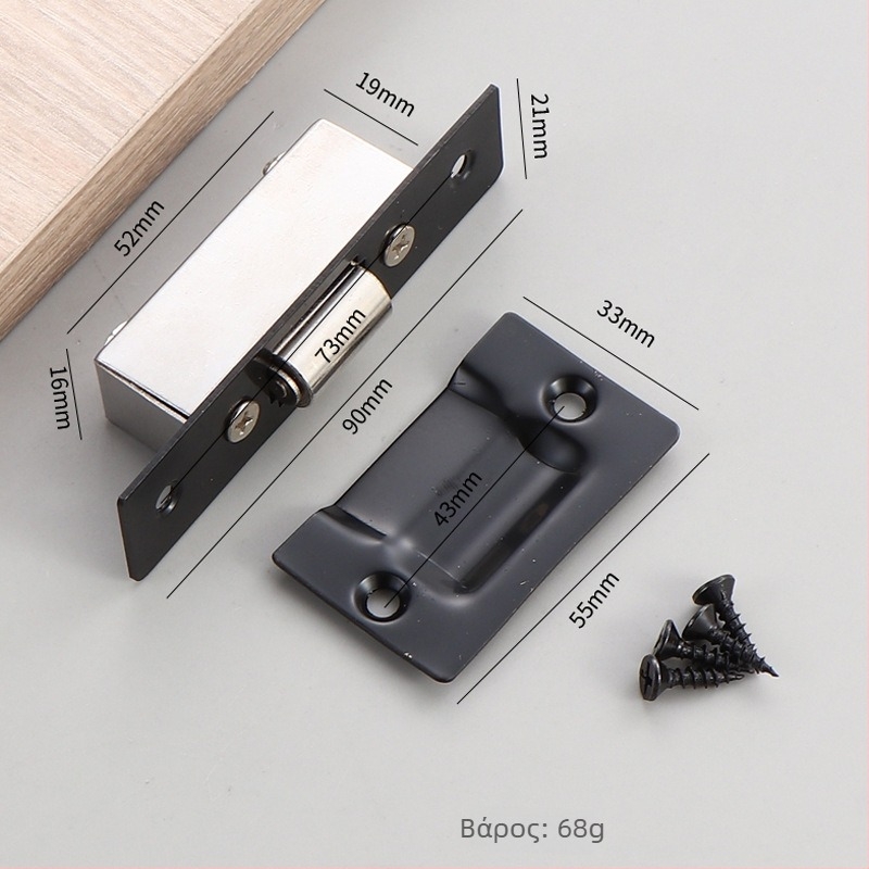 Ρυθμιζόμενος αποστάτης πόρτας με ανοξείδωτες χάντρες, τύπος θέσης χάντρων, εγκατάσταση στον τοίχο, μοντέλο 631, μάρκα Ke Chen