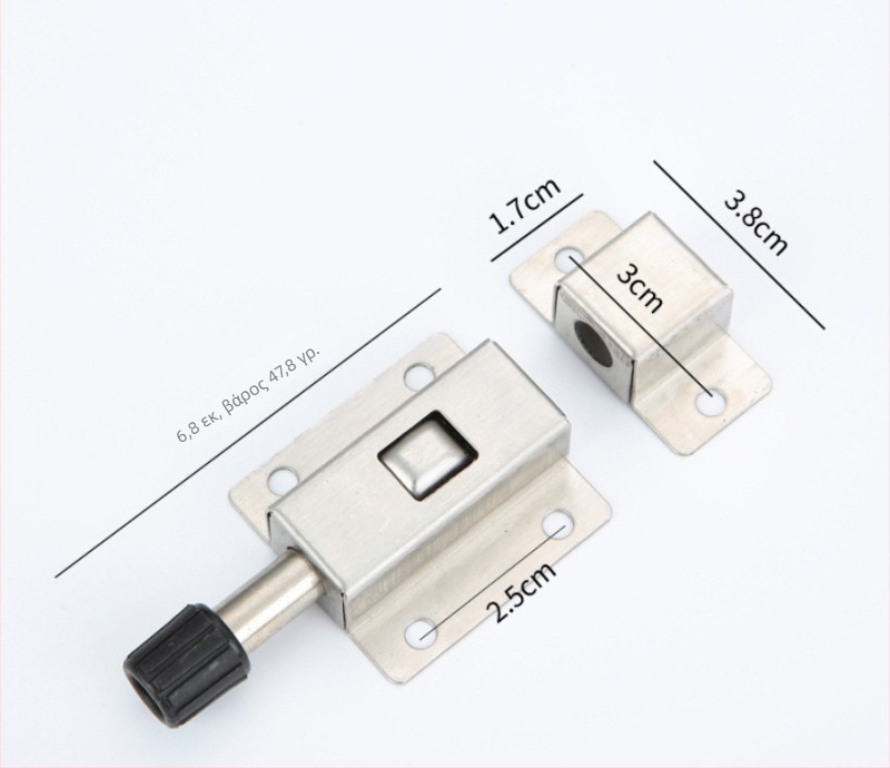 Kaixin μηχανισμός τύπου O για πόρτες και παράθυρα, από ανοξείδωτο ατσάλι 201, βουρτσισμένη επιφάνεια, μοντέρνο στυλ