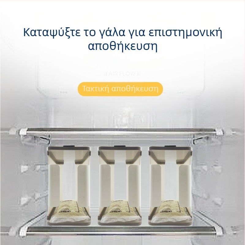 Κύπελλο αποθήκευσης μητρικού γάλακτος, σετ 4 τεμαχίων, αποσπώμενος σχεδιασμός, υλικό PP, προέλευση Ναντσάνγκ Τζιανγκξί, μάρκα Rabbit Xiao Bao