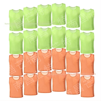 Πολυεστερικό γιλέκο προπονήσεων ποδοσφαίρου - προσαρμόσιμο σχέδιο, όλες οι εποχές, Unisex, ηλικίες 1–80