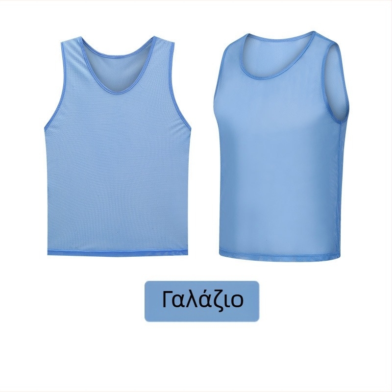 Πολυεστερικό γιλέκο προπονήσεων ποδοσφαίρου - προσαρμόσιμο σχέδιο, όλες οι εποχές, Unisex, ηλικίες 1–80