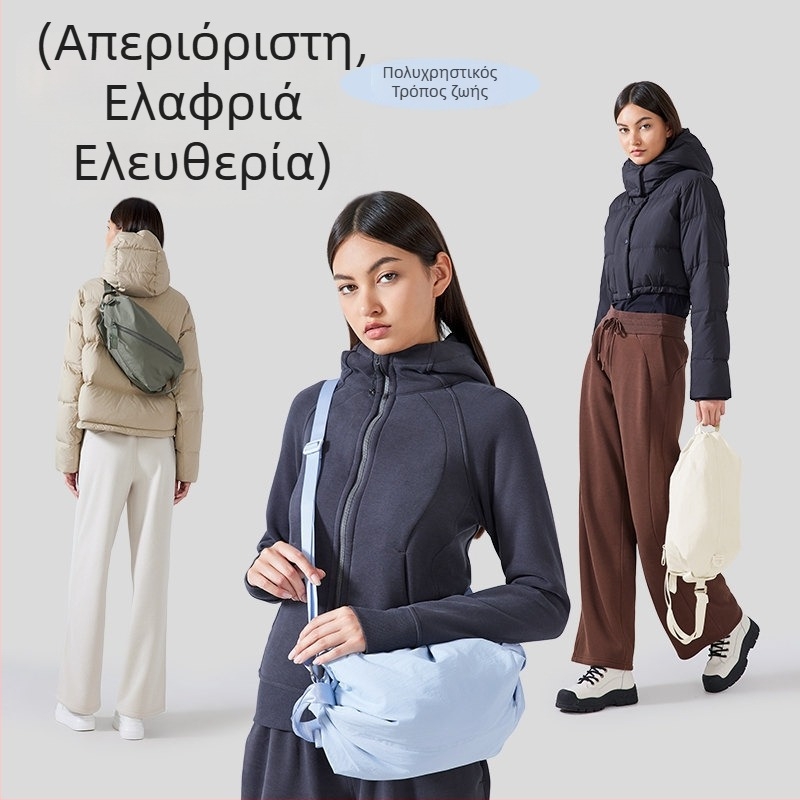 Αδιάβροχο σακίδιο για υπαίθρια ταξίδια, 10 L, νάιλον, διασταυρούμενο σχέδιο, γυναικείο αθλητικό σακίδιο ποδηλασίας με κάλυμμα βροχής