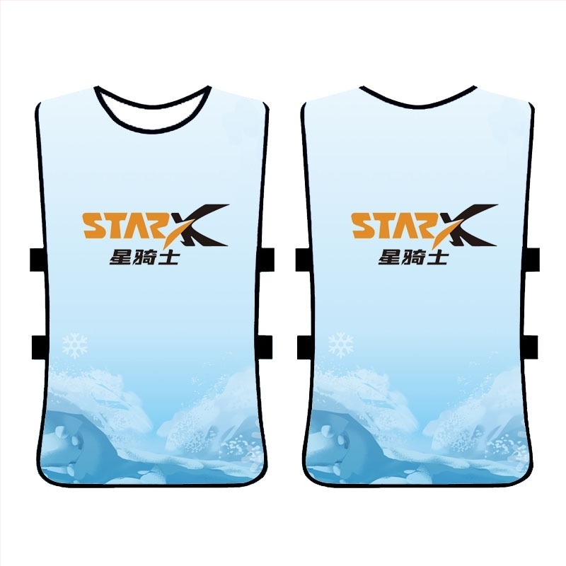 Γιλέκο προπόνησης για ομαδική οικοδόμηση — πλήρες σώματος, πολυεστερικό, unisex, προσαρμόσιμο σχέδιο, Κωδικός A, κατάλληλο για ποδόσφαιρο και άλλα αθλήματα