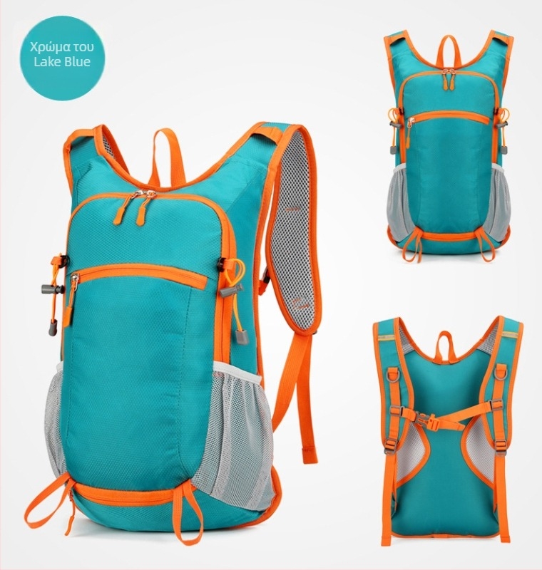 Σακίδιο πεζοπορίας – αναπνεύσιμο, αδιάβροχο, υπερβολικά ελαφρύ, διευρυνόμενη χωρητικότητα, προστασία της σπονδυλικής στήλης