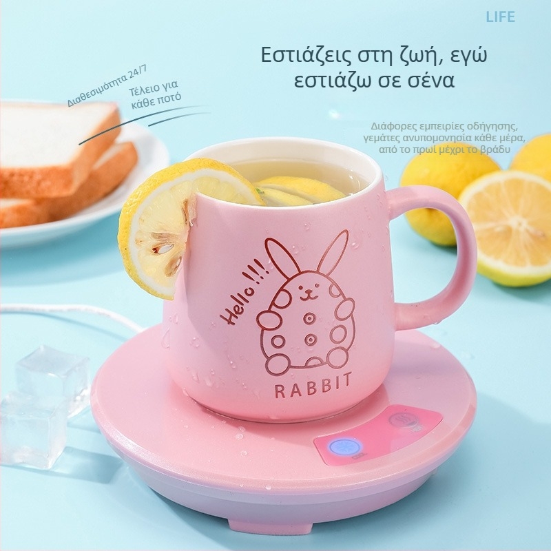 DF118 USB φορητό κύπελλο θέρμανσης και ψύξης, 24W, 400 ml, θέρμανση και ψύξη, για αυτοκίνητο και σπίτι