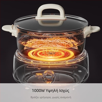 Joyoung ηλεκτρική κατσαρόλα μαγειρέματος, 2,5 L – ενσωματωμένη ηλεκτρική χύτρα με ατμομάγειρα HG25-G211S