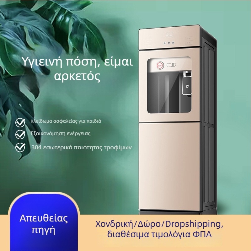 Li Chao Κατακόρυφος Διανομέας Νερού για Οικιακή Χρήση, Ζεστός και Κρύος, Με Παιδικό Κλείδωμα, Πλήρως Αυτόματο Έξυπνο Σύστημα