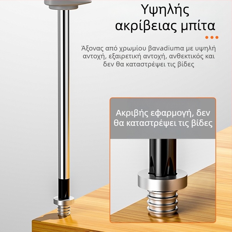 Εργοστασιακού επιπέδου διπλής κεφαλής κατσαβίδι PH2 Phillips με μαγνητικό άκρο και μονωμένη λαβή από Cr-V χάλυβα