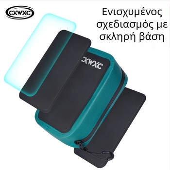 Cxwxc Ποδηλατική οπίσθια τσάντα εργαλείων, μοντέλο Cx-bt60, νάιλον, 0,5 L