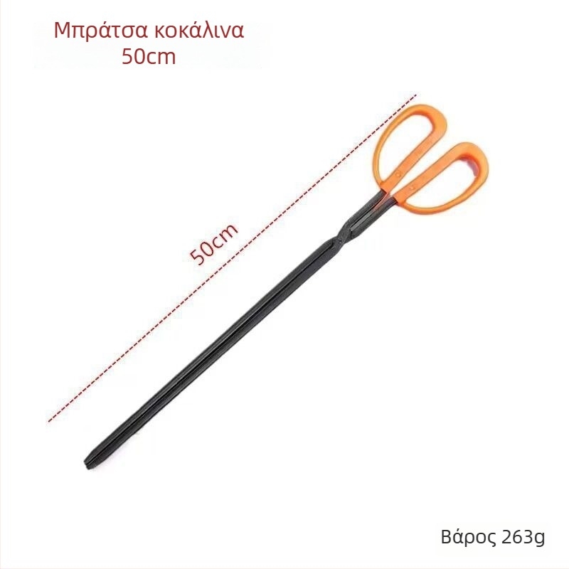 Σετ εργαλείων φωτιάς τριών τεμαχίων για μπάρμπεκιου: γάντζος φωτιάς, φτυάρι για άνθρακα και λαβίδες; μαλακό χάλυβας